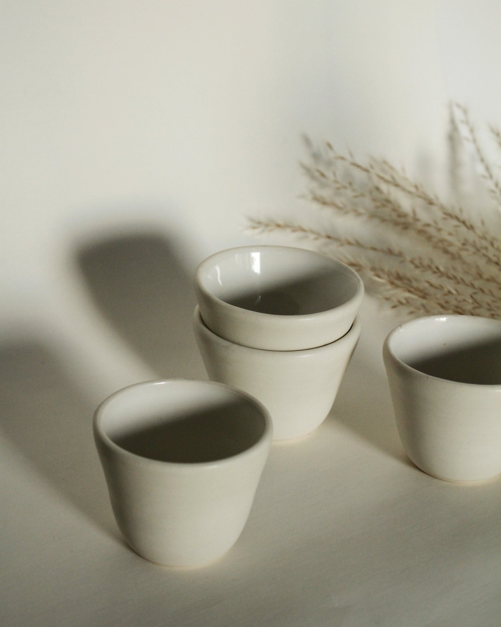 Porcelain tea cups